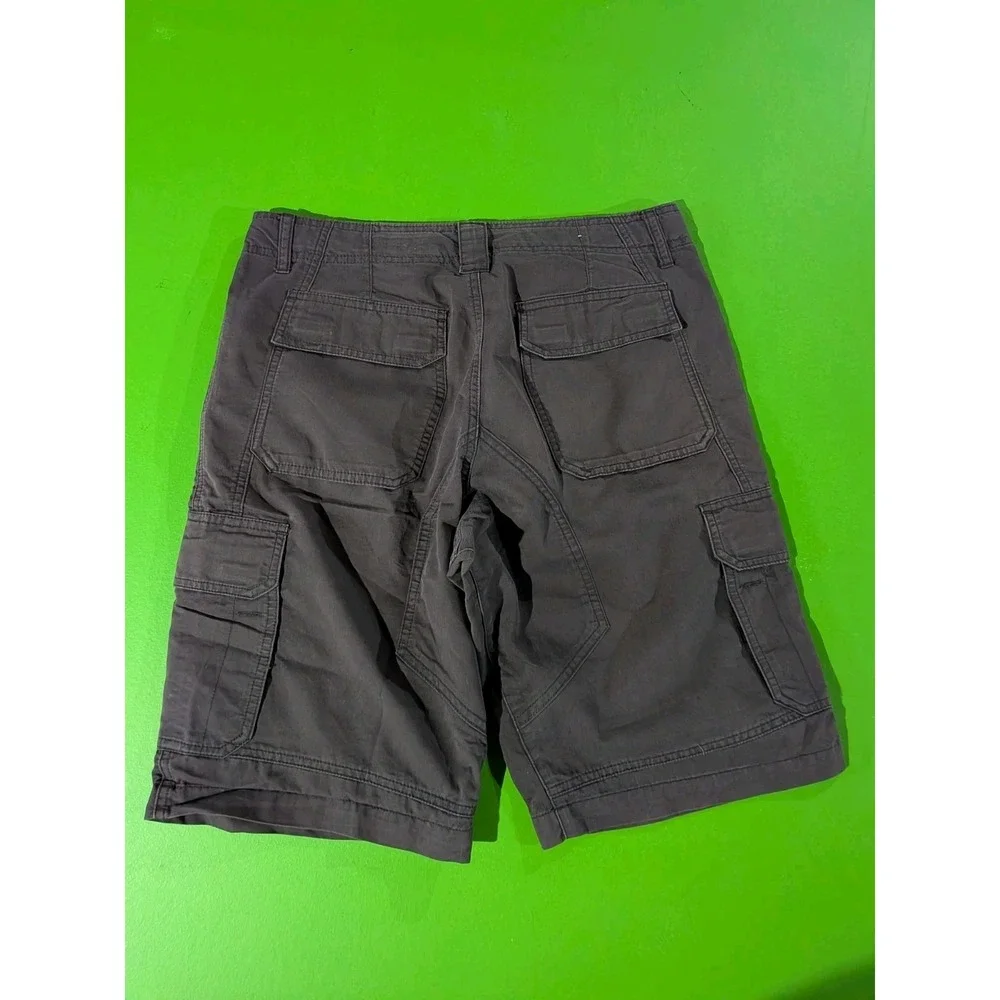 Prana Men's Cargo Shorts Charcoal Gray Size Small Hiking‎ Outdoors